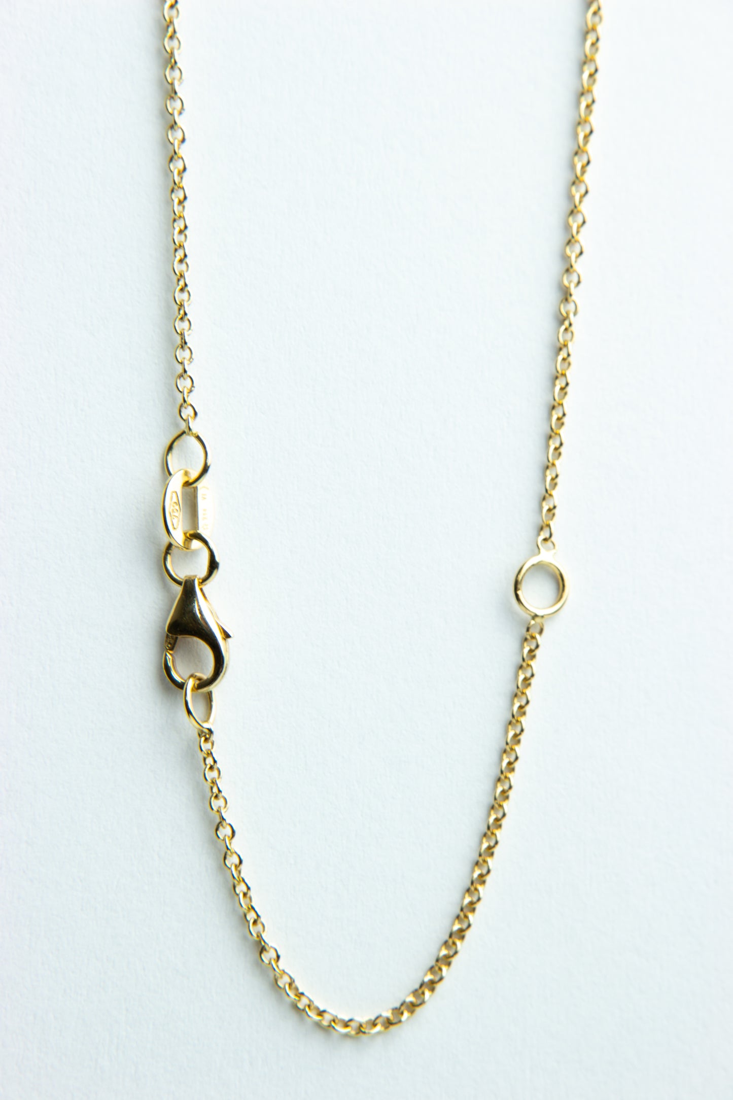 Emerald Pendant Necklace - 18K Yellow Gold